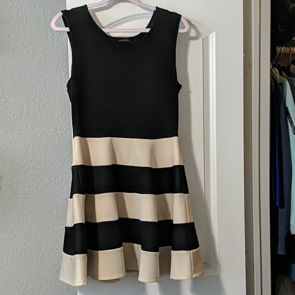 Black & white dress